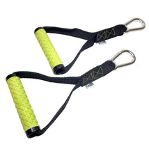 GoFit Pro Power Handles for Band Workouts (Green/Yellow ) - $19.40