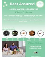 Rest Assured Luxury Breathable Hypoallergenic Mattress Protector 15&quot; Dee... - $39.95+