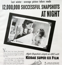 1941 Kodak Super XX Camera Film Advertisement Photography Vintage DWF23 - $24.99