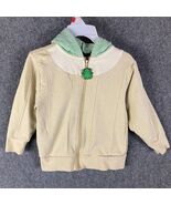 Baby Yoda Hoodie Boys XS Kids Full Zip Cotton Blend Extra Small - $256.63 MXN