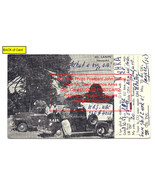 1957 Real Photo Postcard John Carlos Naon Mt. Lanin Buenos Aires QSL Car... - $289.99
