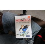 SEGA MASTER SYSTEM MONOPOLY ORIGINAL CARTRIDGE VIDEO GAME RARE VINTAGE CASE - $81.66 CAD