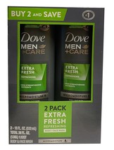 Dove Men+Care Body Wash, Extra Fresh 18 oz, Twin Pack - $41.99