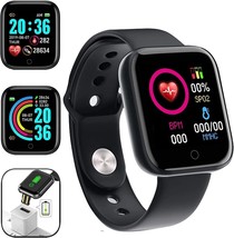 Smart Watch for Men Women Compatible with iPhone Samsung Android Phone 1.44" KL - $25.99