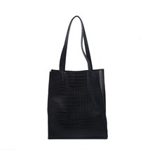 SMOOZA Fashion Women Bags Casual Totes Bag New Alligator Leather Shoulde... - £22.87 GBP