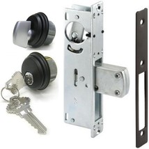 Adm Rite Style Storefront Door Mortise Lock Deadbolt &amp; Cylinder, 1-1/8&quot; Backset - £43.62 GBP