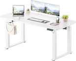 Electric Standing Desk 4 Legs, 63 X 28 Inches Height Adjustable Table Wi... - $457.99