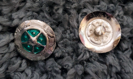 Silver Star Concho Turquoise enamel accent NEW by Action Company 1 1/2" ... image 2