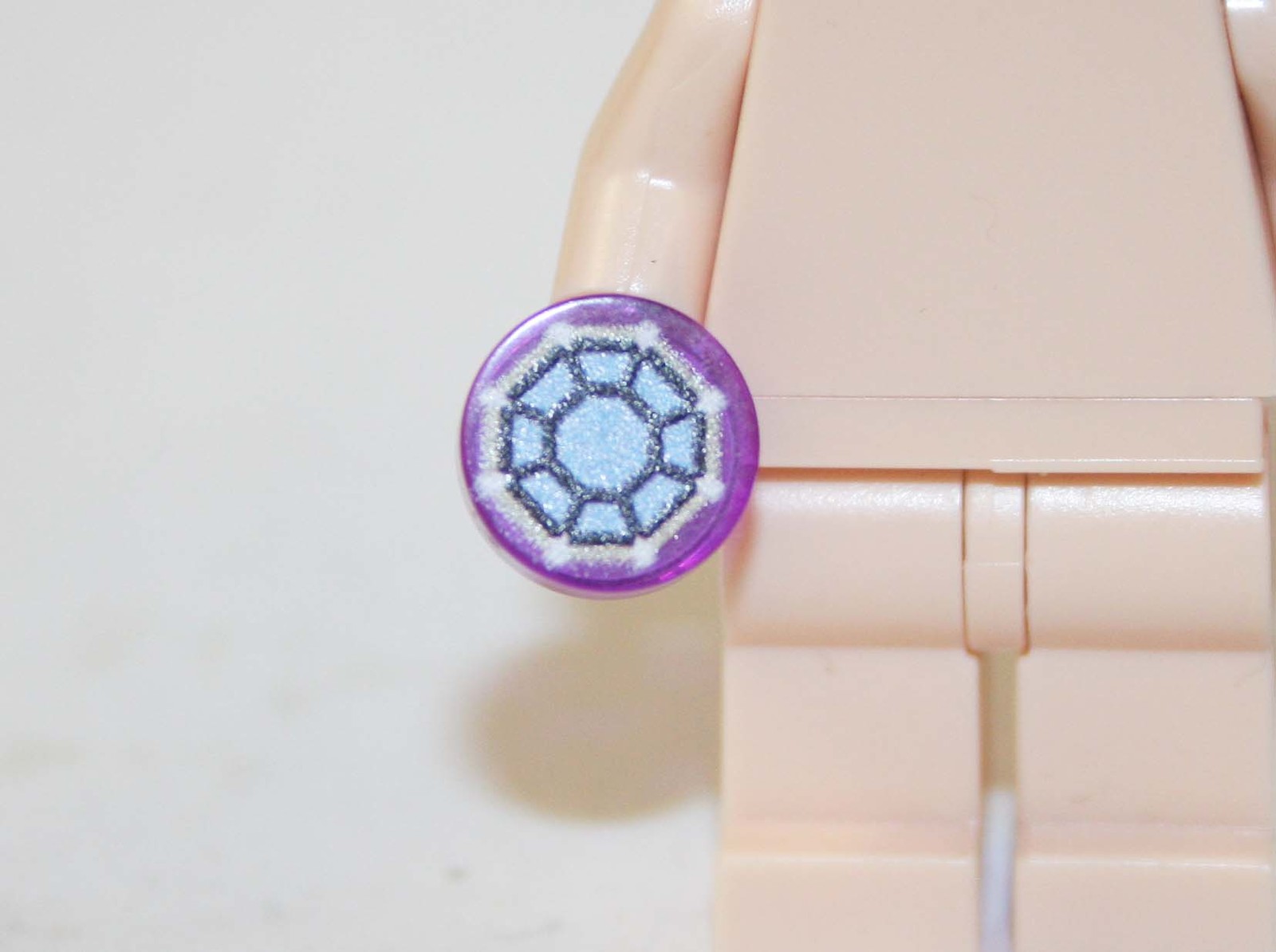 MZ Purple Magic Clear Object Construction Piece Action Minifigures - $2.00