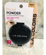 L.A. Colors Pressed Face Powder With Puff Applicator Compact Tan CBPP322... - €12,65 EUR
