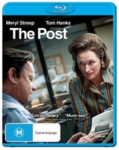 The Post Blu-ray | Meryl Streep, Tom Hanks | Steven Spielberg&#39;s | Region B - £12.74 GBP