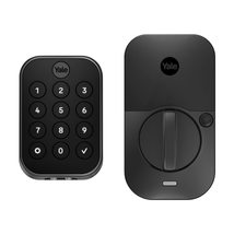 Yale Assure Lock 2 Deadbolt, Black Suede Smart Keyless Entry Door Lock w... - $211.16+