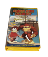 Donkey Kong Country Legend of The Crystal Coconut Clamshell VHS Tape  Ni... - $273.45 MXN