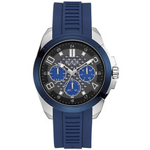 Guess Men&#39;s Classic Black Dial Watch - W1050G1 - £74.25 GBP