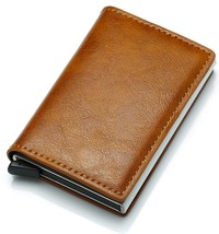 New Carbon Fiber Wallets PU Leather ID Credit Card Holder men&#39;s Wallet Blocking  - £20.03 GBP