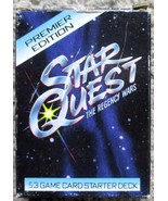 STAR QUEST: THE REGENCY WARS Premier Edition 53 Card Starter Deck WHITE ... - $170.87 MXN
