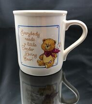 Cup 3 1/2" Hallmark Ceramic Everybody Needs a Little Tender Loving Bear ... - $7.10