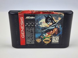 Batman Forever (Sega Genesis, 1995) Video Game Authentic Tested Working - $5.53