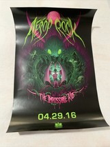 Aesop Rock - The Impossible Kid Music Gig Poster 11x17 blank 2 sided 4/2... - $27.04
