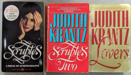 Judith Krantz Scruples Series Lot Scruples Scruples Two Lovers x3 - $8.90