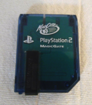 Sony PlayStation 2 Mad Catz MagicGate 8MB Memory Card PS2 Blue - £4.77 GBP