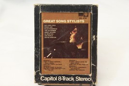 8 Track Tape Great Song Stylists Nat King Cole Peggy Lee Capitol 8XL-6785 - £8.42 GBP