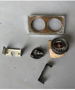 Vintage USA Stewart Warner Amp Gauge Alternator Woodgrain Faceplate Dash... - $1,395.61 MXN