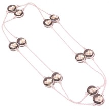 Alexandrite Faceted Handmade Black Friday Gift Necklace Jewelry 36" SA 5469 - £4.78 GBP