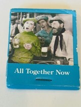 Vintage Match Book Advertising matchbook All Together Now RJRTC Beer Bar singers - £11.03 GBP