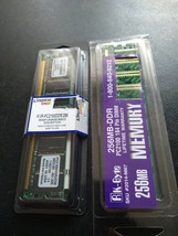 Kingston RAM Memory Module 256MB PC2100 CL2.5 non-ECC 184 Pin KVR266X64C... - $18.81