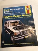Haynes Ford Pick-Ups &amp; Bronco 1980 thru 1996 2WD &amp; 4WD Repair Manual 36058 - $13.98