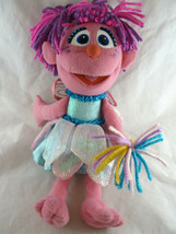 GUND Abby Cadabby Sesame Street 12&quot; Plush Fairy Doll With YarnHair &amp; Wan... - £10.08 GBP