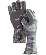 Fish Monkey Half Finger Guide Gloves, Grey Water Camo, XL, FM11-GREYWTRC... - $34.28 CAD