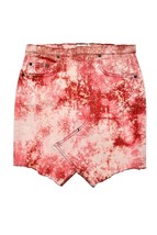 Cotton Citizen Womens Midi Skirt Everyday Cozy Tie Dye Red Size 25W 218 - £96.02 GBP