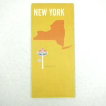 Vintage 1970 American Oil New York Road Map Long Island Buffalo Niagara ... - £14.94 GBP