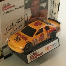Racing Champions Sterling Marlin Nascar Stock Car #4 Toy &#39;95 Display Sta... - $2.99