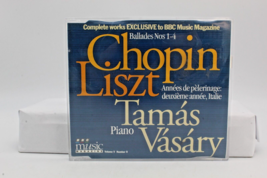 Chopin Ballades #1-4 and Liszt Annees Italie Tamas Vasary BBC CD UK 1997 - £6.22 GBP