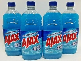 ( Lot 4 Bottles ) Ajax Fresh Bathroom All Purpose Cleaner 16.9 Oz Ea Bottle - £21.40 GBP