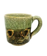 Vtg Coffee Tea Cup Somayaki Somaware Galloping Horses Double Wall Crackl... - €15,15 EUR