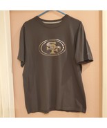 Nike San Francisco 49ers NFL Short Sleeve T-Shirt Size Large Gray Silver... - £19.96 GBP