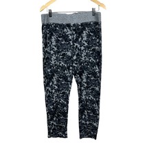 Saturday Sunday Anthropologie Pants Womens Medium Gray Floral Sweatpants Lounge - £23.96 GBP