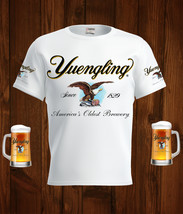 Yuengling  Beer White T-Shirt, High Quality, Gift Beer Shirt - £25.56 GBP