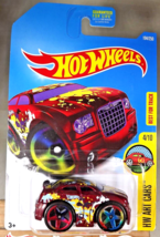 2016 Hot Wheels #194 HW Art Cars 4/10 CHRYSLER 300C Dark Red w/Multi-Color 5 Sp - £7.83 GBP