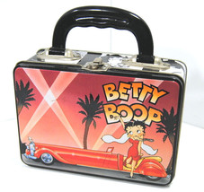 Betty Boop Collectible Metal Tin Lunchbox King Features Syndicate Vintage 1997 - £15.68 GBP