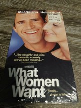 What Women Want (NEW SEALED VHS 2001) Mel Gibson, Helen Hunt, Marisa Tomei - £7.90 GBP