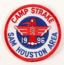 Vintage 1996 Camp Strake Sam Houston Area Red Boy Scout America BSA Camp... - £9.13 GBP