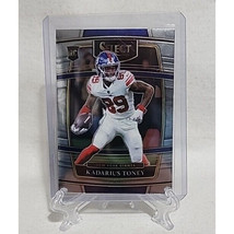 2021 Panini Select Concourse Level Kadarius Toney Rookie Card #52 - NY Giants RC - $4.00