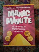 Solid Roots Family Games Manic Minute Box SW (New) - £20.27 GBP