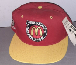 Vintage AJD - BILL ELLIOTT #94 McDonalds Racing Team Snapback Hat NOS - £21.57 GBP