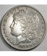 1880-P TOP 100 Morgan Silver Dollar VAM 1A &#39;Knobbed 8&#39; Coin AF857 - £196.31 GBP